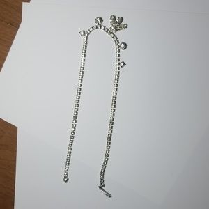 Vintage Rhinestone necklace prom dances